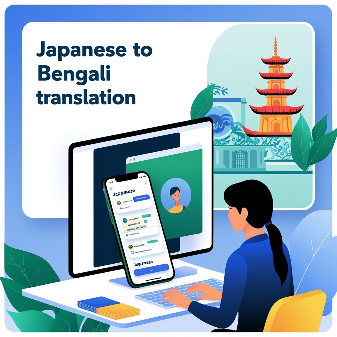 翻訳サービス（日本語→バングラデシュ語）